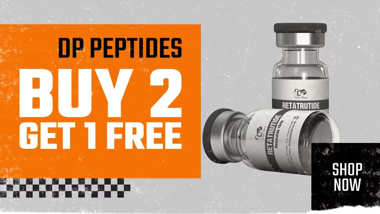 DP Peptides Sale - Buy 2 Get 1 Free