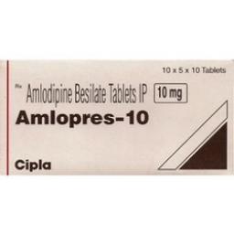 Amlopres 10 - Amlodipine - Cipla, India