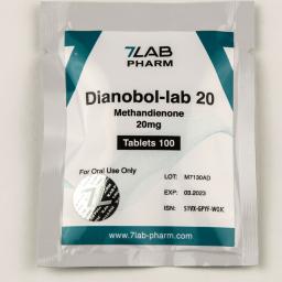 Dianobol-Lab 20 - Methandienone - 7Lab Pharma, Switzerland