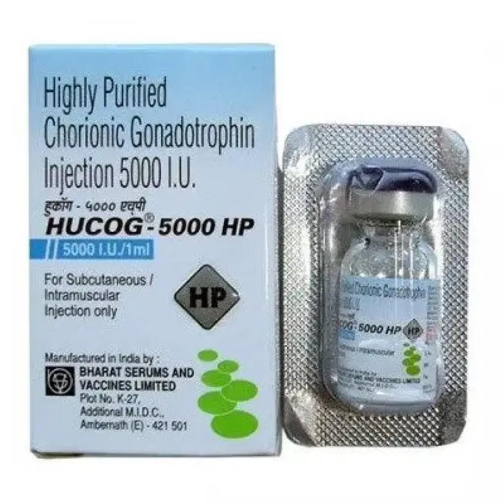 Hucog 5000 IU Hucog 5000 IU