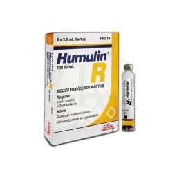 Humulin R 5 x 3ml - Insulin - Lilly, Turkey