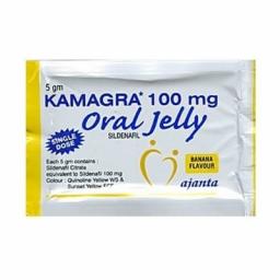 Kamagra Oral Jelly - Banana -  - Ajanta Pharma, India