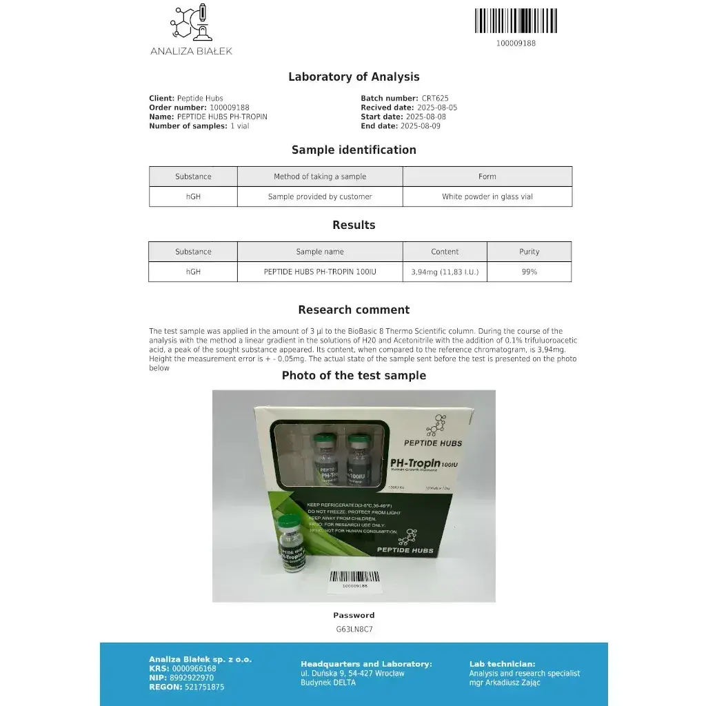 PH-Tropin 100 IU PH-Tropin 100 IU