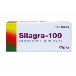 Silagra 100mg - Sildenafil Citrate - Cipla, India