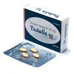 Tadalis SX 20mg - Tadalafil - Ajanta Pharma, India