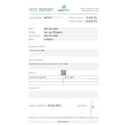 Testosterone Cypionate 250