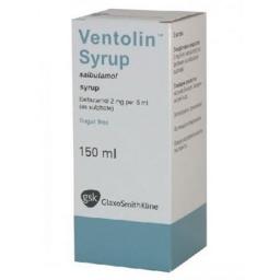 Ventolin Syrup - Salbutamol - GlaxoSmithKline, Turkey